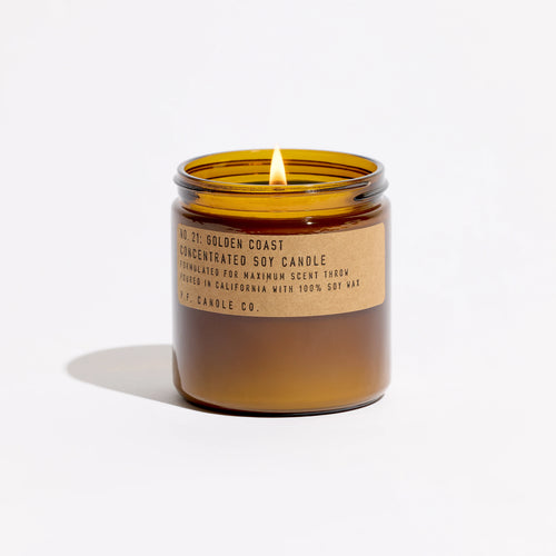 KarLen's Inc Golden Coast Large Concentrated Candle with coastal scent