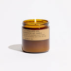 KarLen’s Inc Sandalwood Rose large concentrated candle in glass vessel