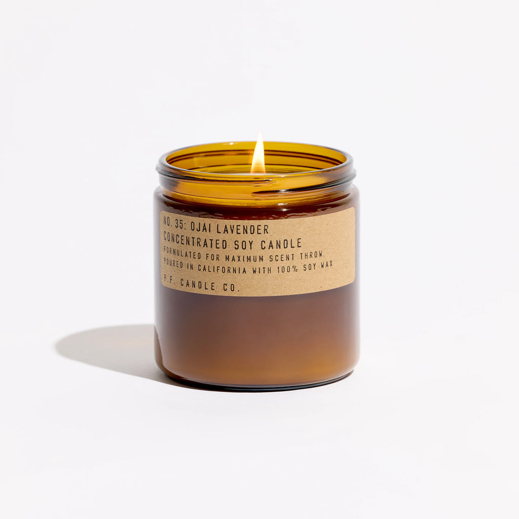 KarLen's Inc Ojai Lavender Large Concentrated Candle in glass jar