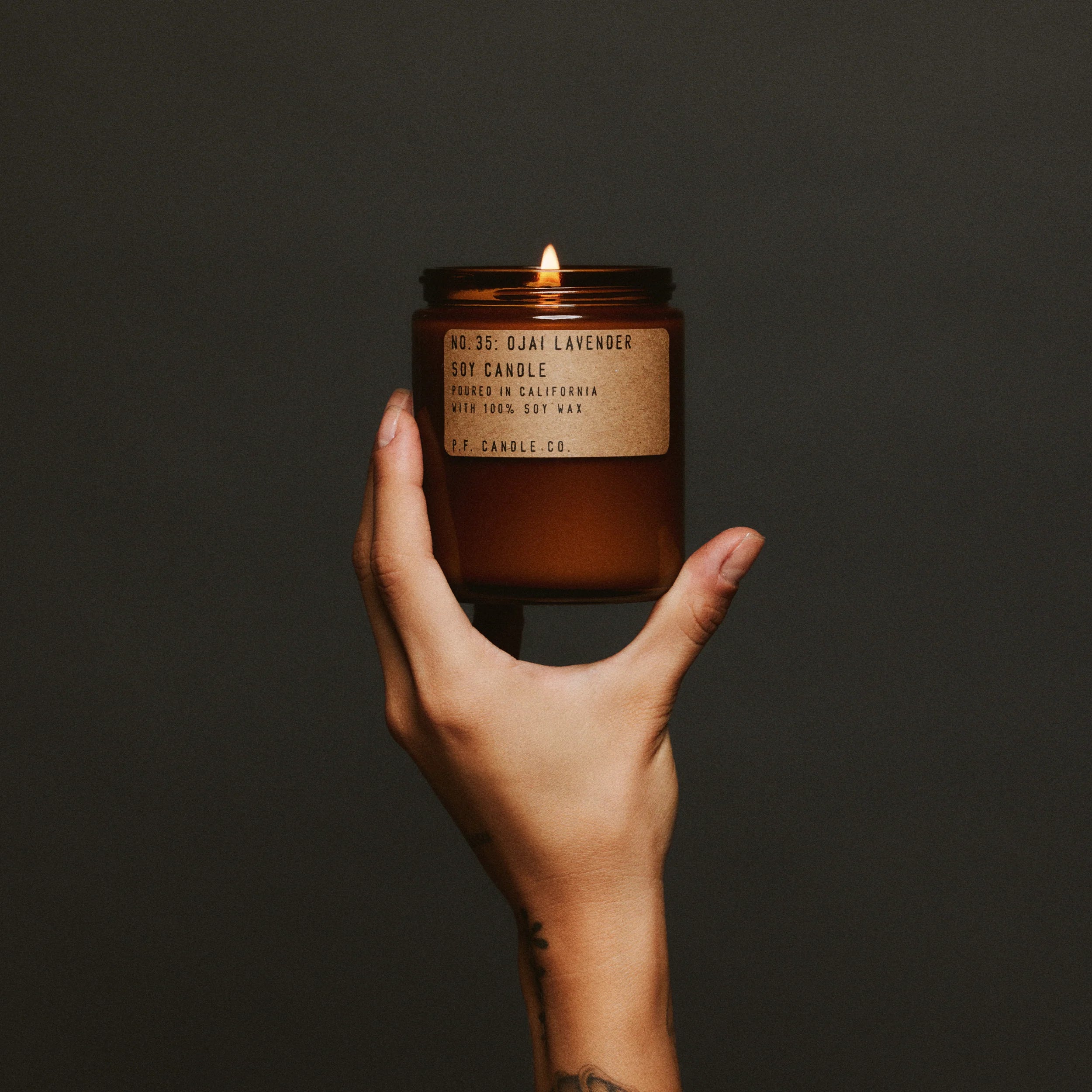 KarLen’s Inc Ojai Lavender Standard Candle – Premium Scented Candle