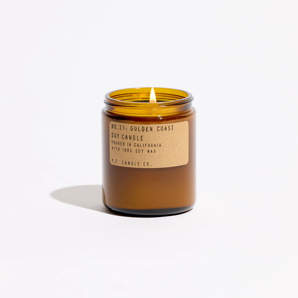 KarLen’s Inc Golden Coast Standard Candle with eucalyptus and sea salt scent