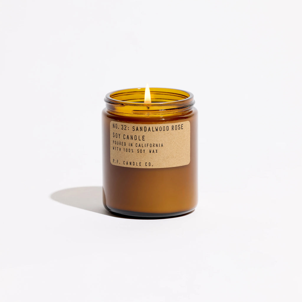 KarLen's Inc Sandalwood Rose Standard Candle on display