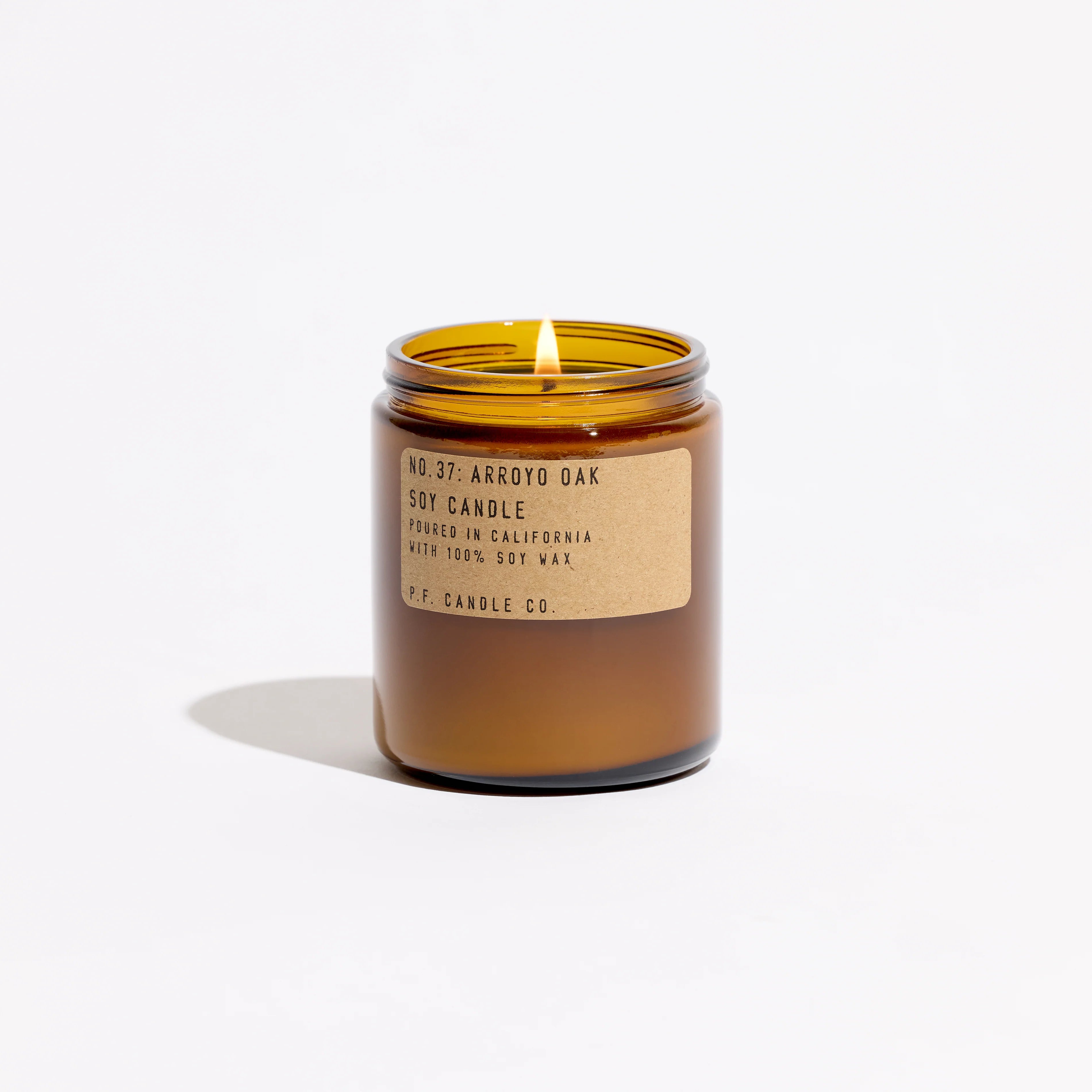 KarLen's Inc Arroyo Oak Standard Candle - woodsy scented candle with sage and palo santo
