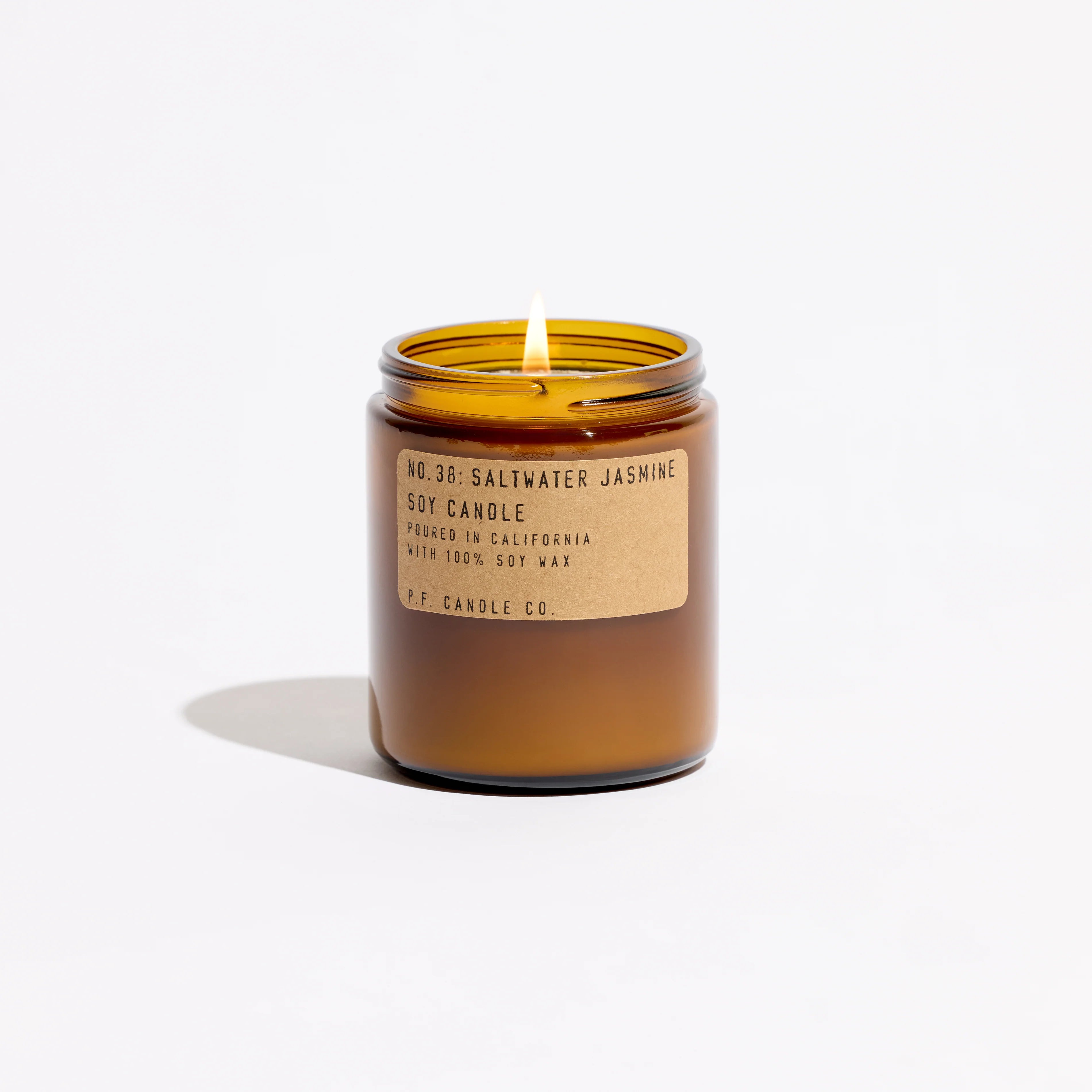 KarLen’s Inc Saltwater Jasmine Standard Candle with coastal and floral notes