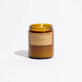KarLen’s Inc Teakwood & Tobacco Standard Candle in a glass jar with natural wood lid