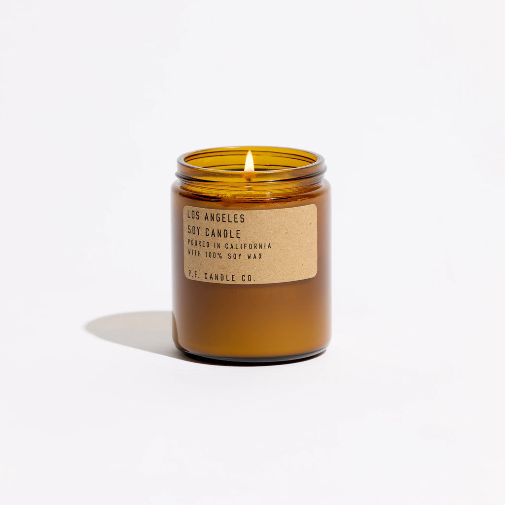 KarLen's Inc Los Angeles Standard Candle in a sleek glass jar