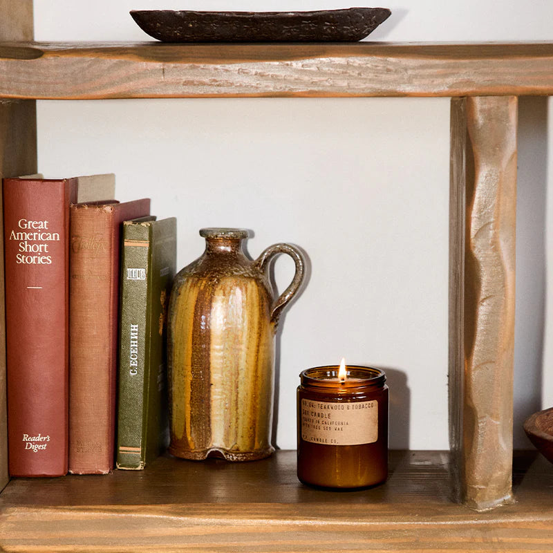 KarLen’s Inc Teakwood & Tobacco Standard Candle – Classic Leather Scent