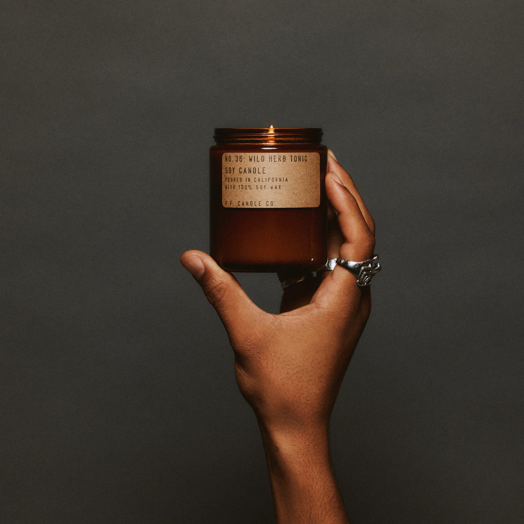 KarLen’s Inc Wild Herb Tonic Standard Candle – Herbal Aroma for Relaxation
